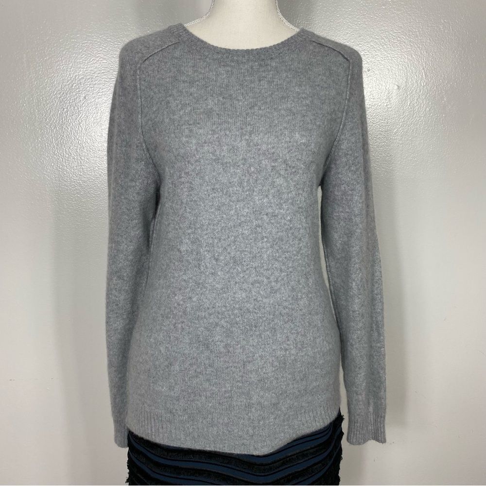 Theory Cashmere Blanket Stitch Sweater sz S